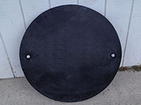 Custom Manhole Covers - 21 (Description: Custom Fiberglass Manhole Cover)