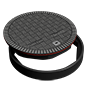 Fibrelite Industrial Manhole Covers (VPC-MCFL-600)